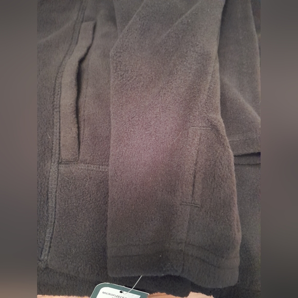 - Mta Sports Plush Micro Fleece Zip Up Mock Neck Jacket with Thumb holes 2X - Picture 15 of 15